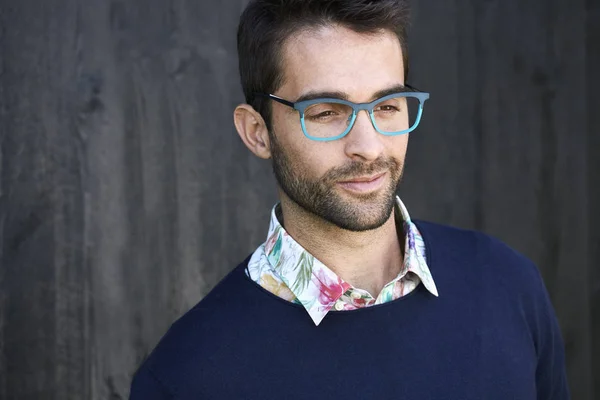 Handsome guy in sweater — Stock Photo, Image