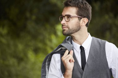 Zeki ve düşünceli bir işadamı