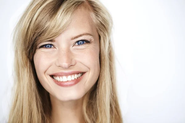 Portrait of blond woman — Stock Photo, Image