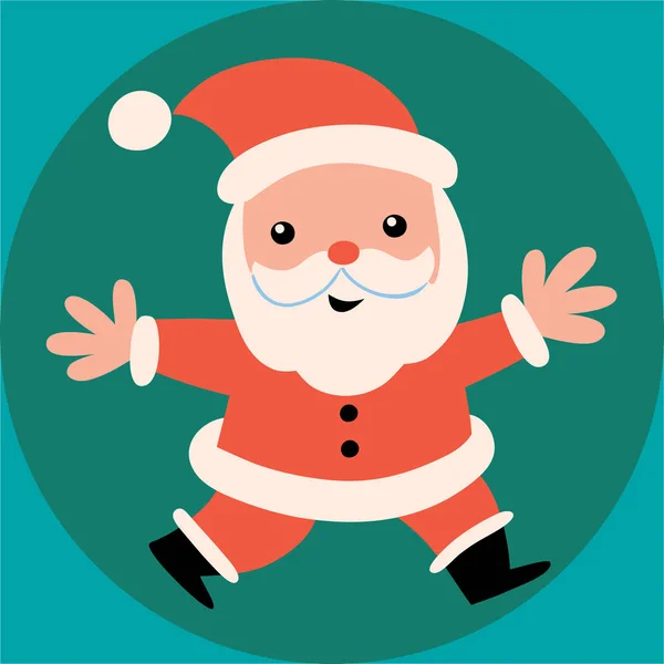 Santa Claus vector illustration — Stock Vector