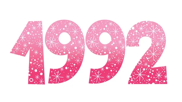 1992 jaar Vector Art Stock Images | Depositphotos