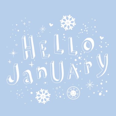  Ocak kart Merhaba