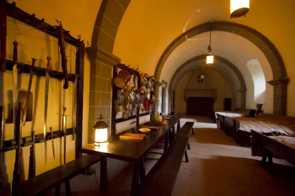 169 _ Dormitorio militar medieval — Foto de Stock