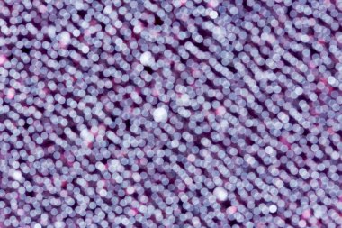 Soyut koyu mavi bokeh arkaplanı.