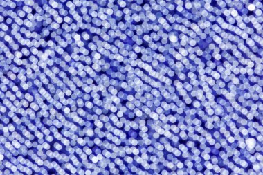 Mavi arka plan bulanık ışıkları. 