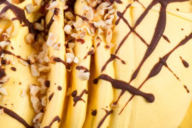 Portakal dondurma Fındıklı dilim.