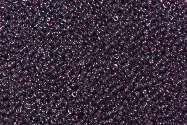 Menekşe cam boncuk. Doku.