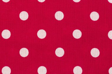 Büyük beyaz lekeli Retro desenle.