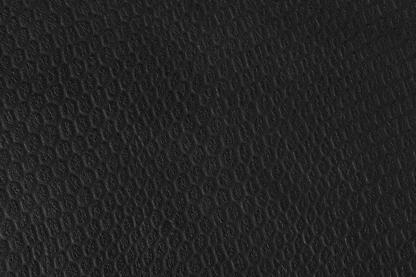 Textura de couro de réptil preto . — Fotografia de Stock