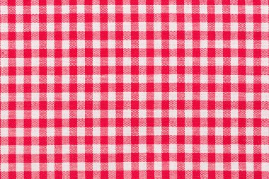 Kırmızı, kareli whire tartan, desen.