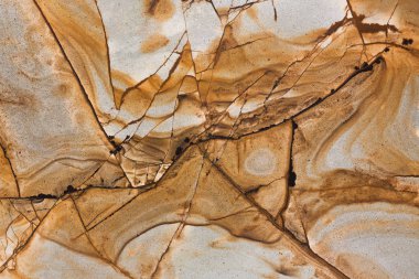 Kahverengi granit desen portre yüzeyi.