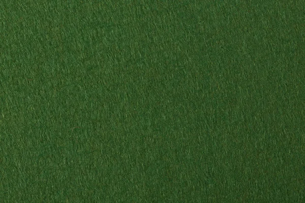 Macro shot of green felt cloth.
