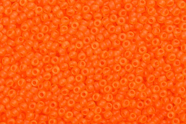 Many orange glass beads. — Stock Photo, Image