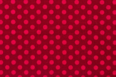 Polka dot renkli arka plan üzerinde.