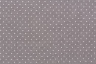 Gri puantiyeli kumaş doku arka plan.