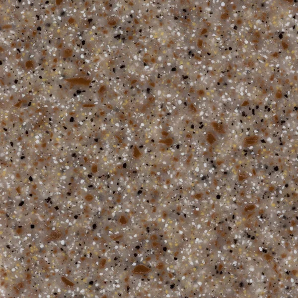 De nieuwe muur textuur van kleine kunstmatige bruin steen. — Stockfoto