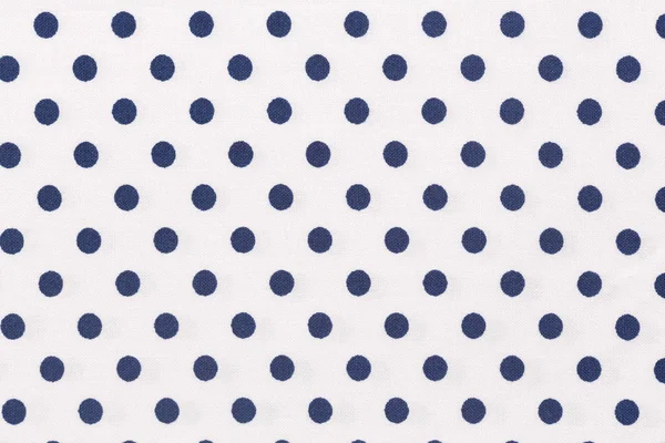 White fabric with black dots can use as background. — Stock Photo, Image