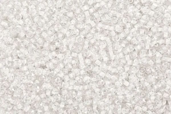 Many snow seed beads backgrouond. — Stock fotografie