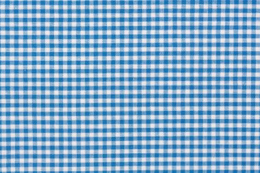 Mavi ekose deseni makro fotoğraf.