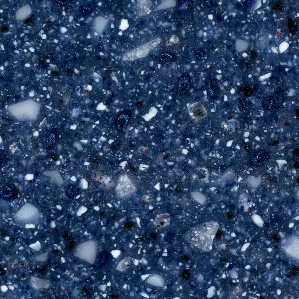 Niebieski sztucznego kamienia syntetycznego tekstura tło. — Zdjęcie stockowe