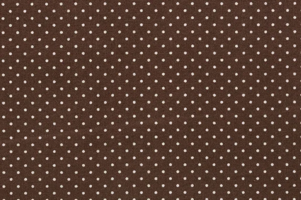 Ciemny brązowy polka dot wzór, vintage. — Zdjęcie stockowe