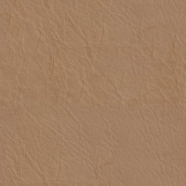 Beżowy skórzany tekstura zbliżenie. Bezszwowe tło kwadratowych, Dachówka — Zdjęcie stockowe
