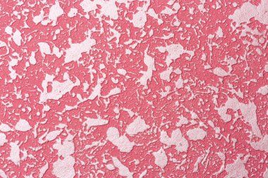 Soyut kırmızı alçı duvar doku pastel. Arka plan ve doku