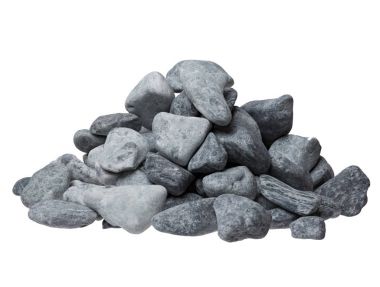 Gri beyaz arka plan üzerinde taşlar.