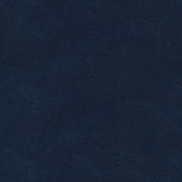 在宏观上的深蓝色皮革。无缝方形背景，瓷砖 rea — 图库照片
