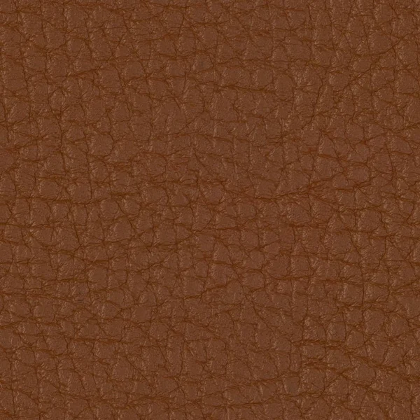 Texture of the natural brown leather products. Seamless square b — Stock Photo, Image