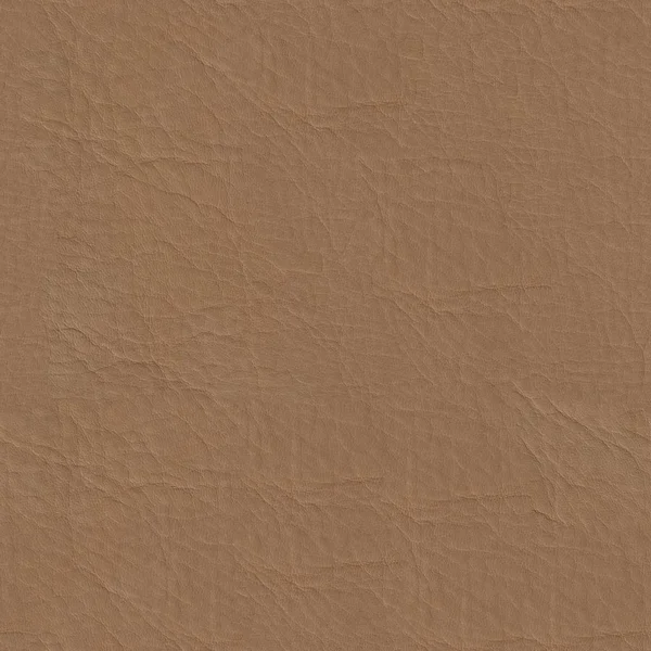Die Textur des beigen Leders aus nächster Nähe. nahtloser quadratischer Hintergrund, Fliese — Stockfoto