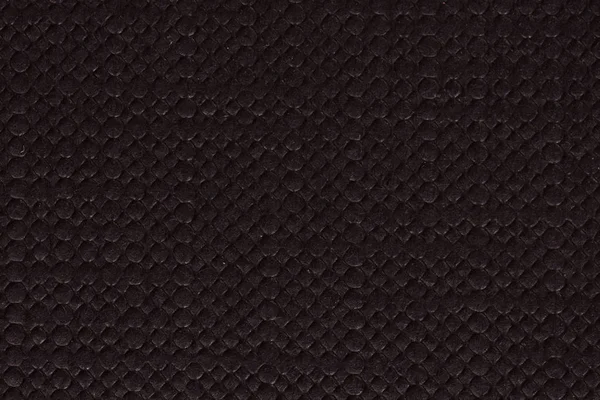 Textura de papelão preto fundo, close-up, macro tiro . — Fotografia de Stock
