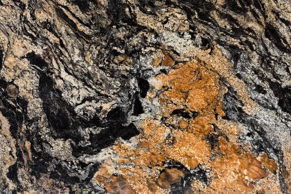 Granit doku, siyah ve kahverengi renk, değerli sto yakın çekim