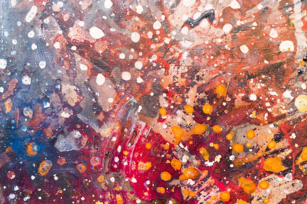 Abstract schilderij. Kleuren explosie. — Stockfoto