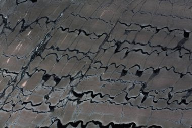 Doğal kuvarsit yüzey dokusunu kapat.