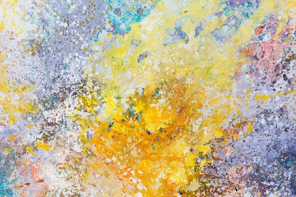 Soyut resim. Renk doku. Sanat parçası. Spot renkleri yağlı boya