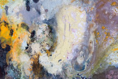 Soyut sanat geçmişi. Tuval üzerine yağlı boya boya. Renk dokusu. 