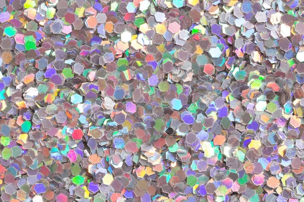 Bright colourful background with glitter confetti. — Stock Photo, Image