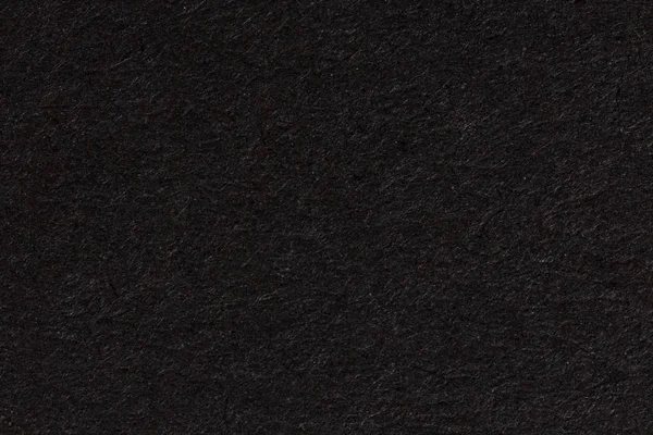 Czarny tło tekstury papieru. Czarna strona pusta. — Zdjęcie stockowe