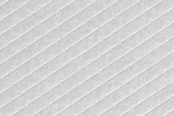 Primo piano di sfondo carta bianca texture con strisce delicate — Foto Stock