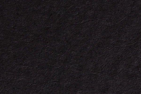 Міцна зморщена текстура чорного паперу . — стокове фото