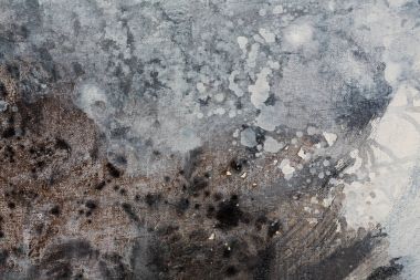 Siyah ve beyaz arka plan, akrilik painti soyut el boyalı