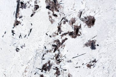 Soyut doğal mermer siyah ve beyaz.