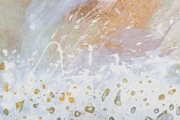 Close up van olieverf schilderij abstracte textuur achtergrond. — Stockfoto