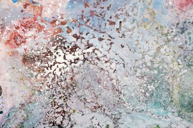 Suluboya el parlak lekeleri ve fırça ile arka plan boyalı 