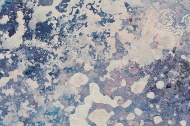 Soyut painring. Büyük su sıçraması.