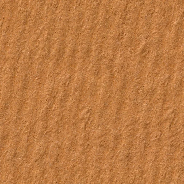 Light brown paper texture with vertical depths. Seamless square — Stock Photo, Image