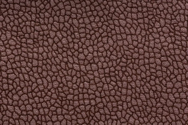 Relieve simple textura de tela marrón . — Foto de Stock