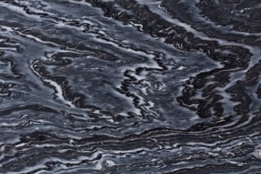 Şık karanlık kuvarsit doku süs yüzeyli.