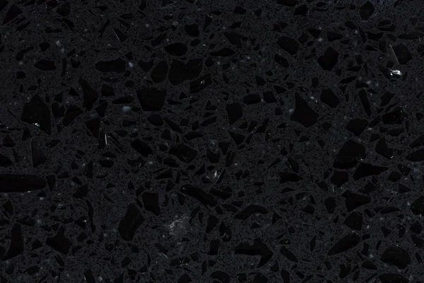 Excellent black synthetic stone background. — Stock Photo, Image